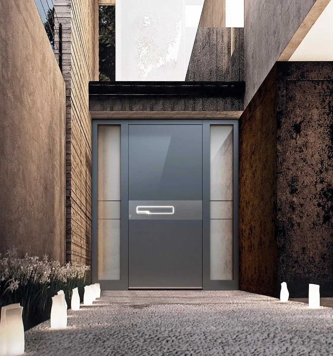Portes d'entrée en aluminiumwebp